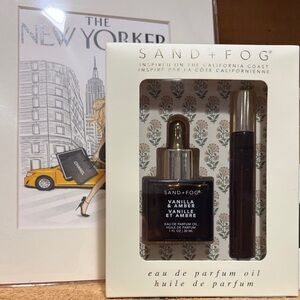 SAND + FOG Vanilla Amber Eau de Parfum Oil Set